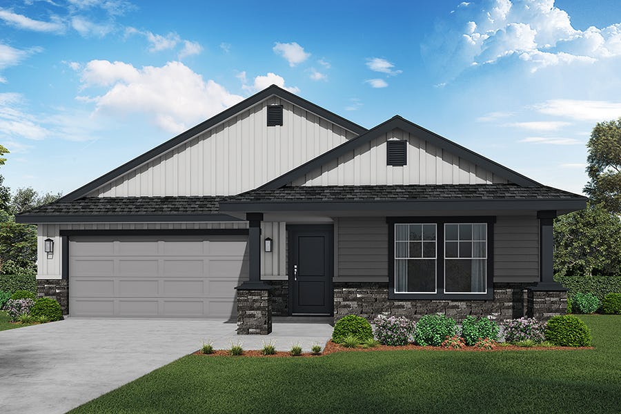 Brookfield 34Bed, 2Bath Floor Plan, New Home in Idaho